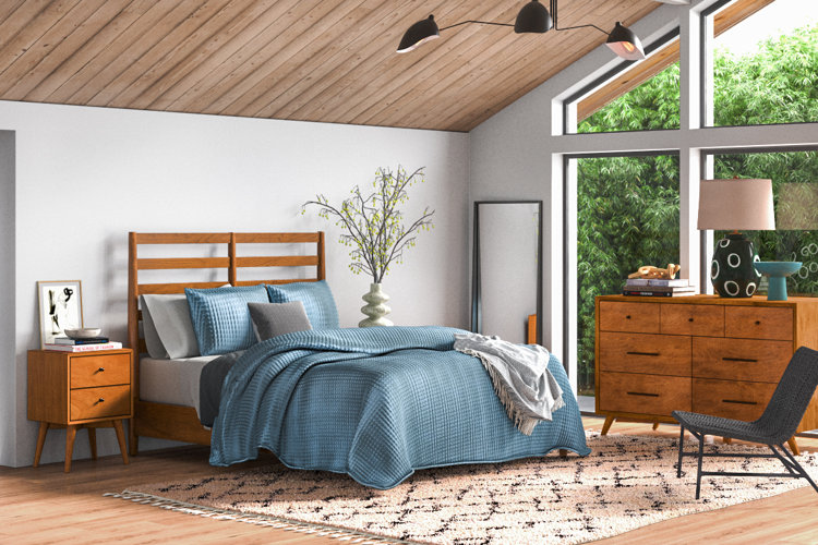 19 Decorating Tips for Mid-Century Modern Bedrooms | Wayfair